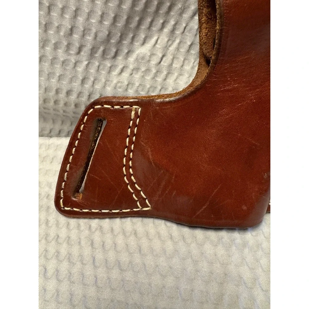 Triple K 420 Secret Agent Holster RH 420-5 S&W 945 Brown Leather Snap